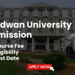 Burdwan University Admission