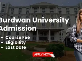 Burdwan University Admission